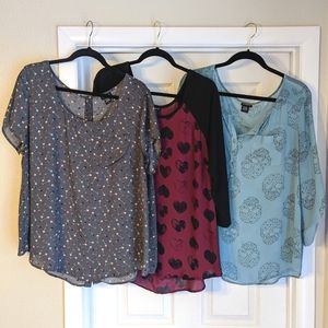 Torrid brand tops size 2